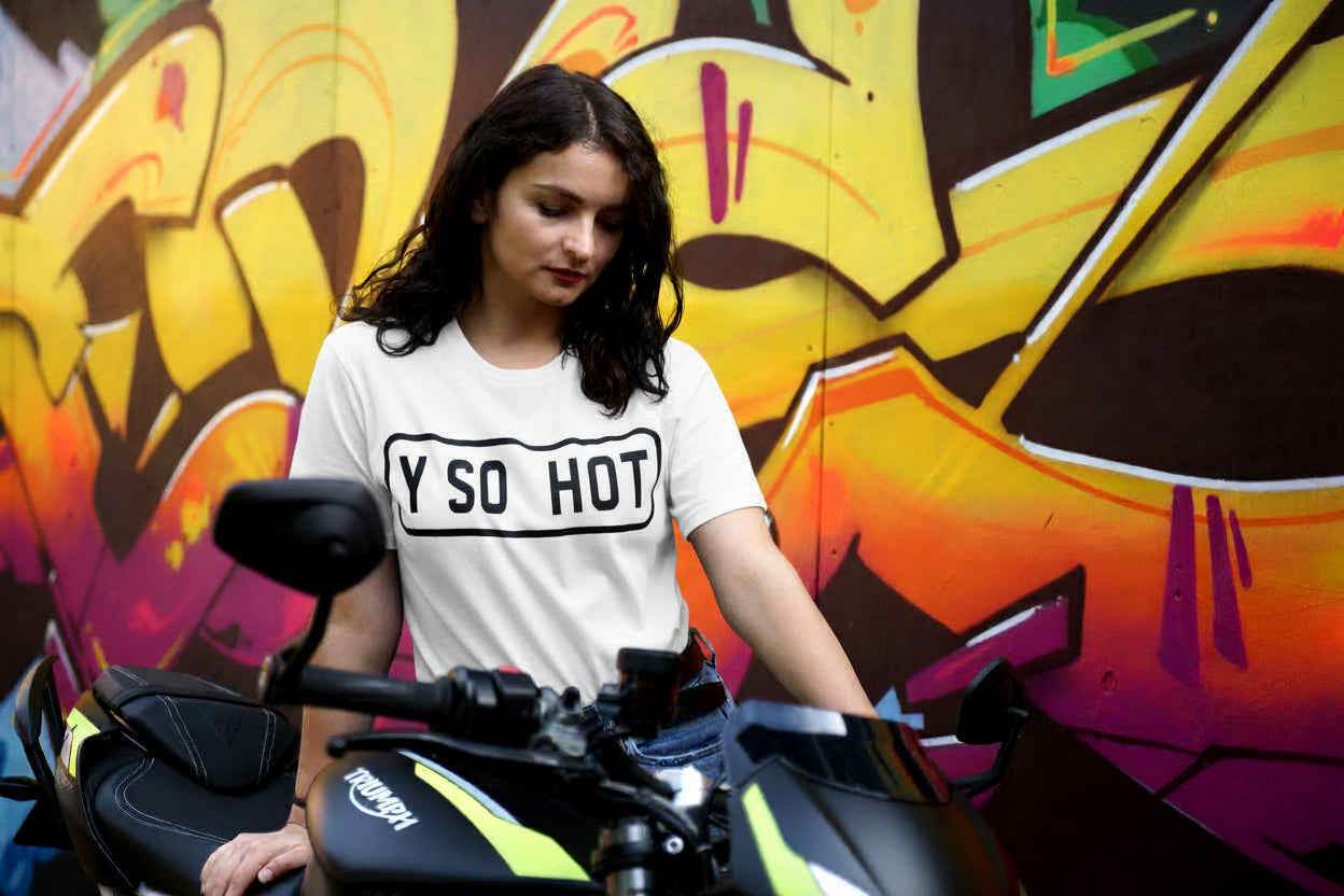Y 50 HOT T-Shirt White